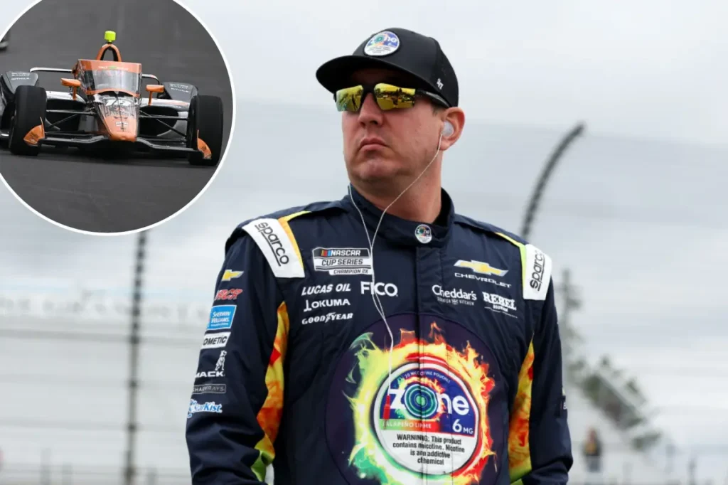 Romain Grosjean honors Kyle Busch with a unique car design for the Indy 500