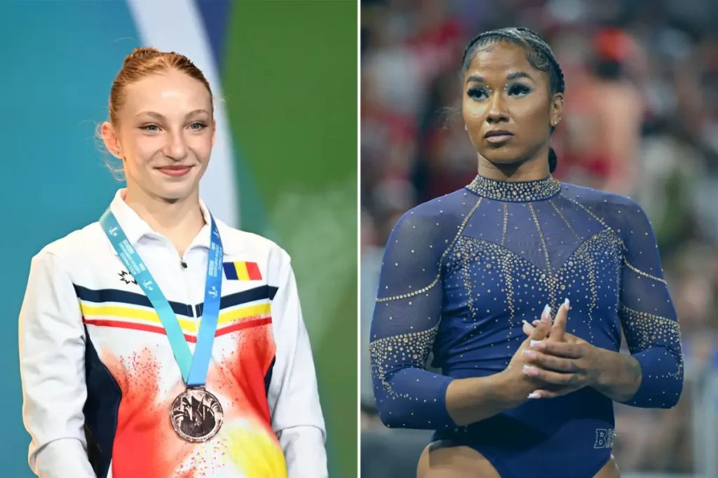 Romanian gymnast Ana Maria Barbosu faces a doping violation and is temporarily suspended.