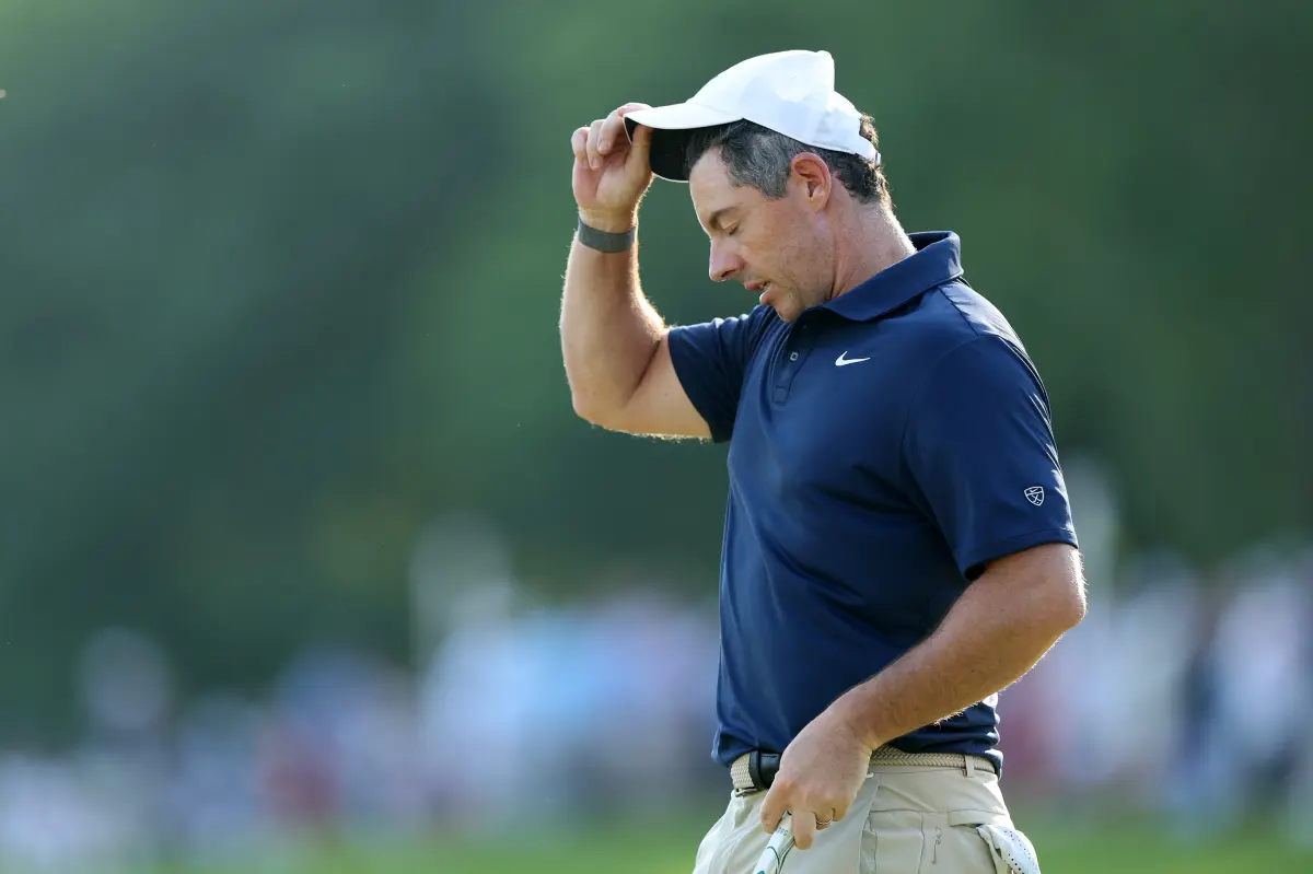 Rory McIlroy left to regret three holes at the PGA Championship