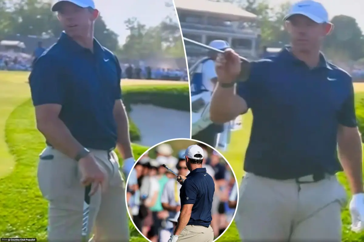 Rory McIlroy loses his temper at a loud PGA Championship spectator: 'Be quiet'