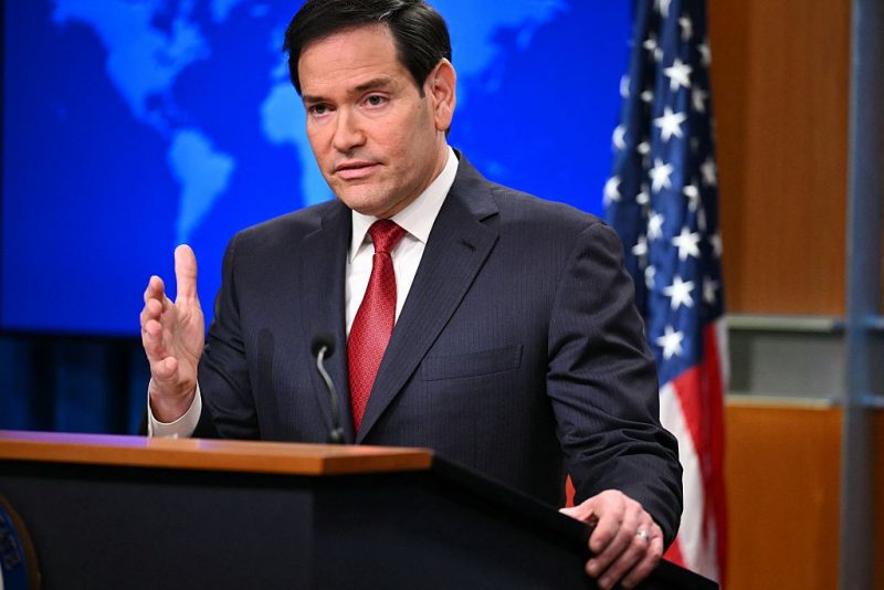Rubio set to hold White House press briefing on Tuesday during Leavitt's maternity leave.