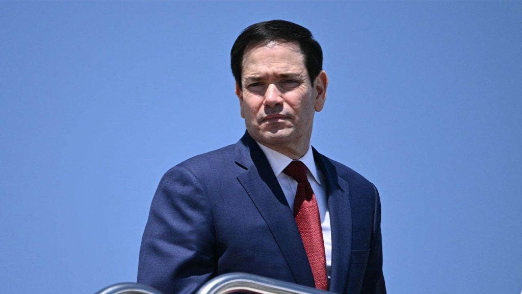 Rubio sports a Nike tracksuit on Air Force One, leading to viral Maduro memes
