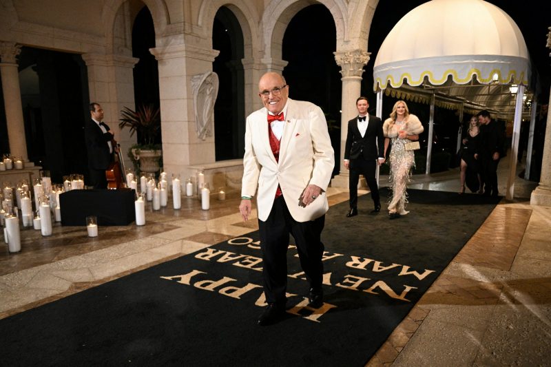 Rudy Giuliani is no longer in intensive care and is still receiving treatment in the hospital.