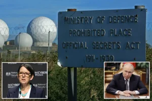 Russia is persistently aiming at the UK and its allies in the digital realm, warns the intelligence chief.