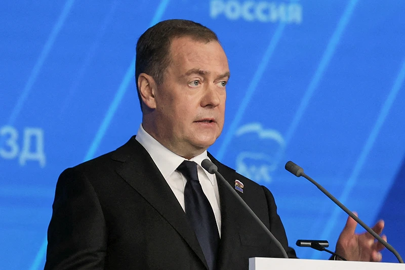Russia's Security Council Deputy Chairman issues a warning to the EU following a Russian drone striking Romania.