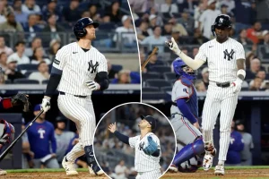 Ryan McMahon and Jazz Chisholm Jr. lead the Yankees to victory over the Rangers