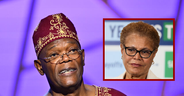 Samuel L. Jackson Supports Karen Bass for L.A. Mayor: 'A Person Who Gets What the Community Needs'