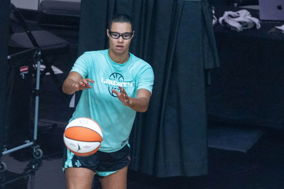 Satou Sabally ready to make her eagerly awaited debut with the Liberty