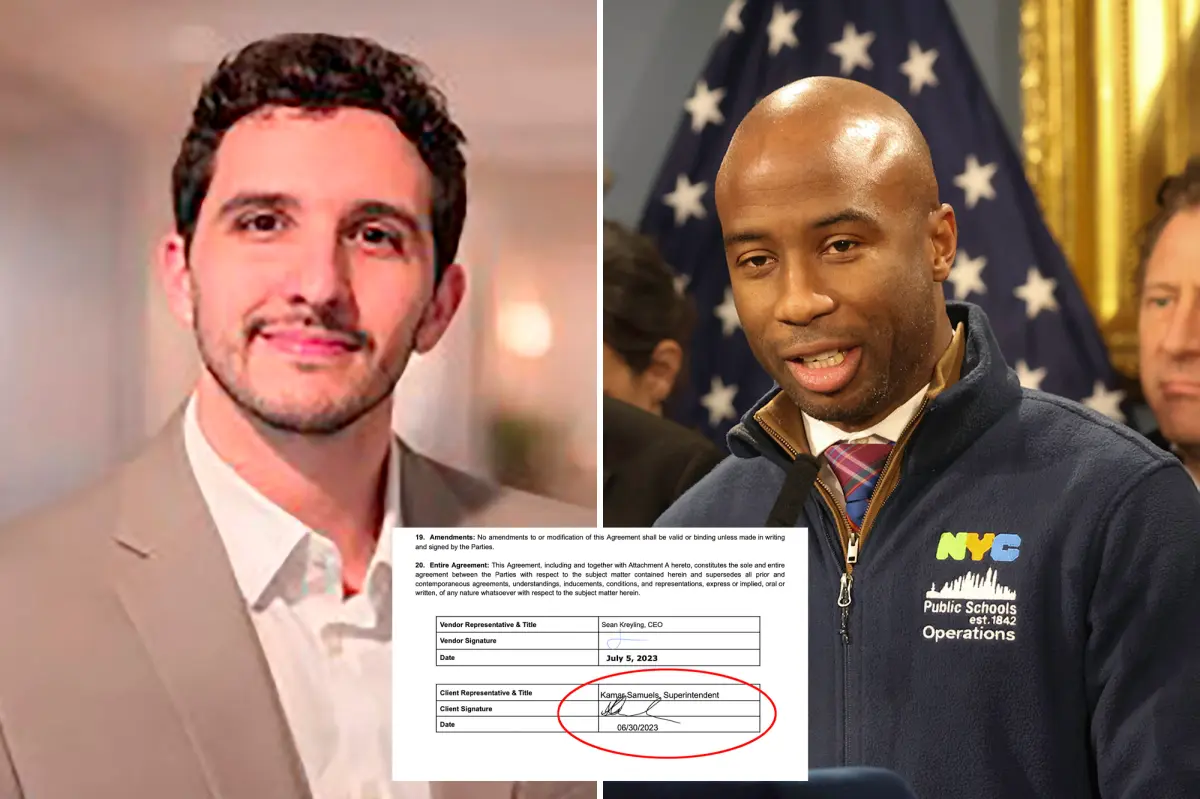 Schools chancellor in NYC approved an 'unlawful' $180K contract and divided payments to hide it
