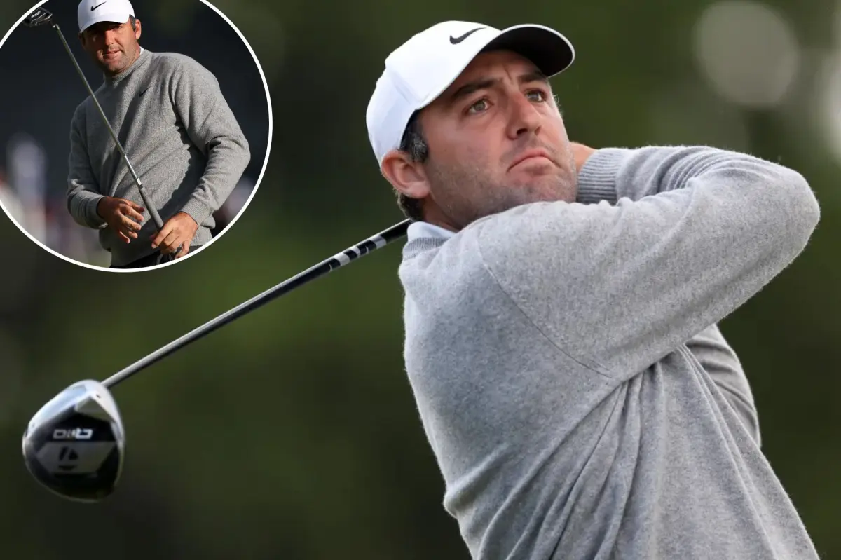Scottie Scheffler shares the top spot at the PGA Championship