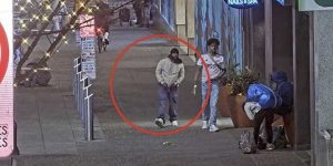 Security footage shows violent random attack on 77-year-old man by two men in Seattle