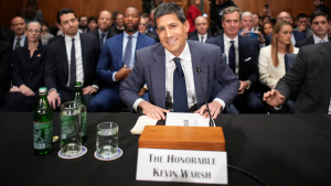 Senate approves Kevin Warsh as the new chair of the Federal Reserve, succeeding Jerome Powell.