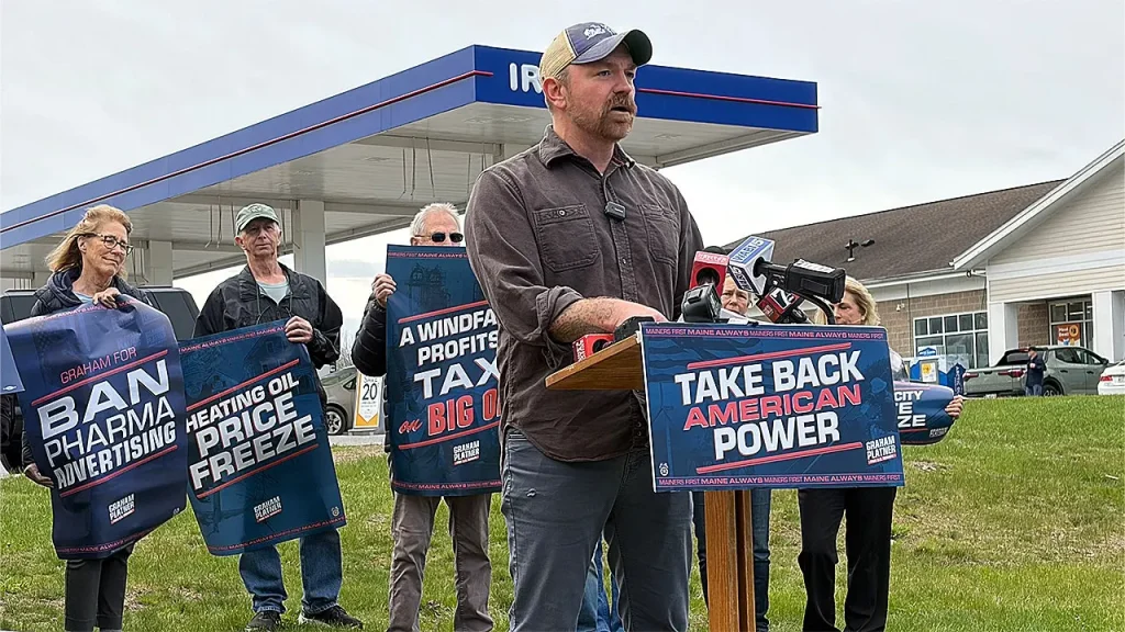 Senate candidate Graham Platner's energy proposal is essentially giving in to China.