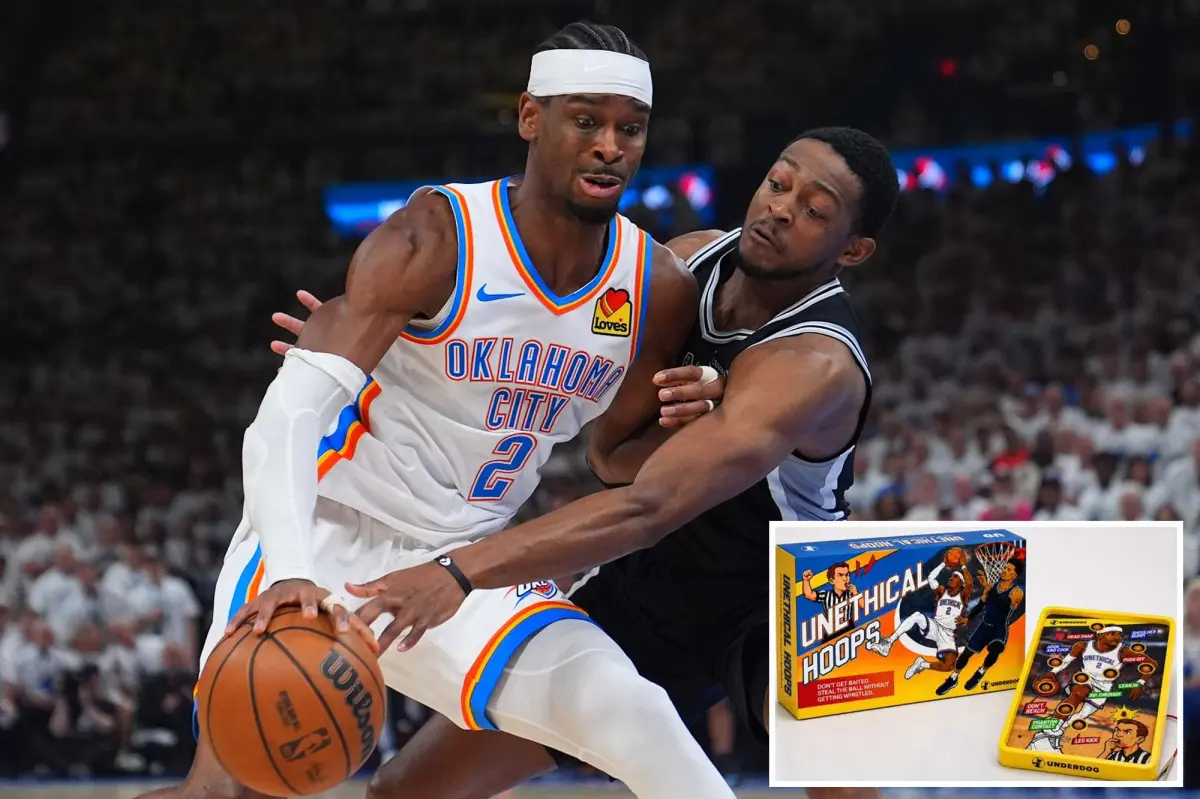 Shai Gilgeous-Alexander issues legal warning regarding a board game that makes fun of famous failures