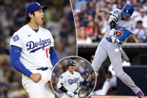 Shohei Ohtani of the Dodgers has the chance to make an impact against the Padres