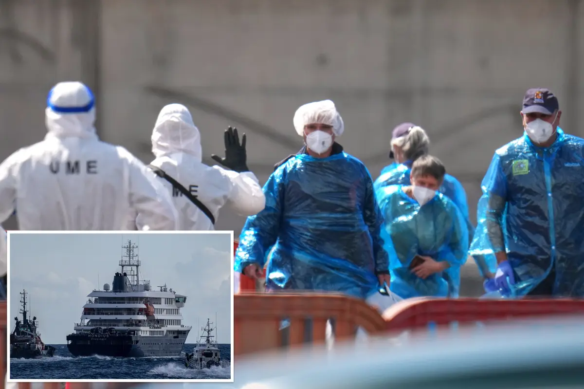 Spain confirms a new hantavirus case in a passenger airlifted from a cruise ship