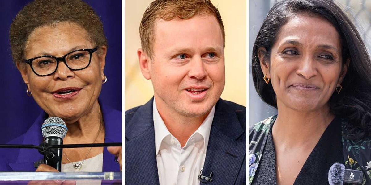 Spencer Pratt and Nithya Raman narrow Karen Bass’ advantage in close contest for LA mayor: Poll