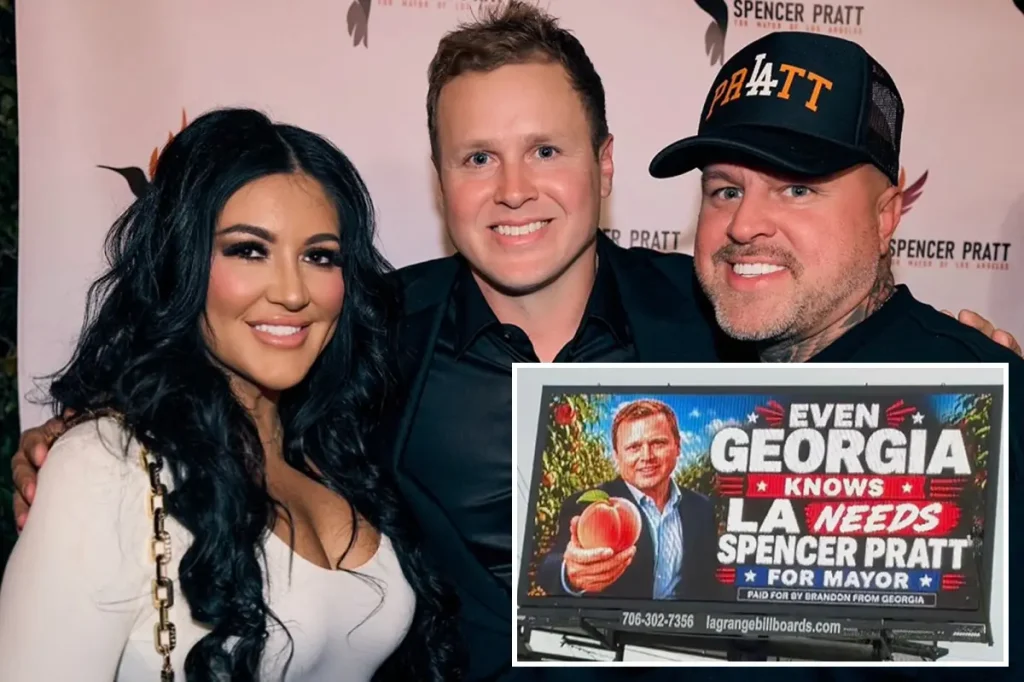 Spencer Pratt billboard appears in Georgia
