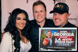 Spencer Pratt billboard appears in Georgia
