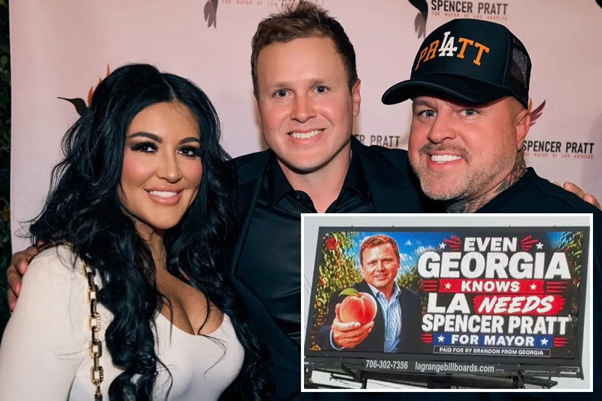 Spencer Pratt billboard appears in Georgia