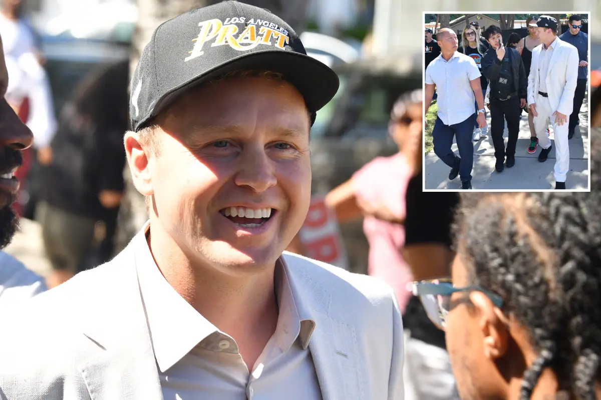 Spencer Pratt energizes voters at a crowded BBQ before the Los Angeles mayoral primary.