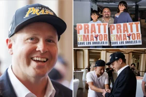 Spencer Pratt runs for mayor in downtown Los Angeles