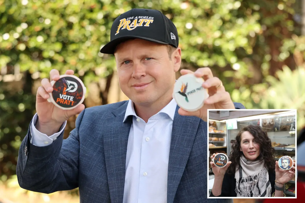Spencer Pratt supports baker who was reportedly bullied by a relative of Jimmy Kimmel over campaign cookies.