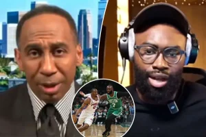 Stephen A. Smith cautions Jaylen Brown of the Celtics as the conflict escalates