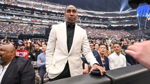 Stephen A Smith is frustrated with an article discussing 'First Take's' ratings.