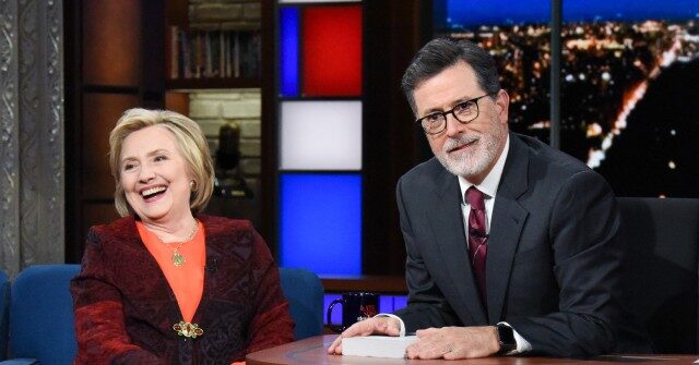 Stephen Colbert Shares His Idea to Celebrate a Hillary Win with 'I'm With Her' Written on Men's Rear Ends
