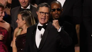 Stephen Colbert responds casually to LOTR fan criticism regarding his new writing position for the film