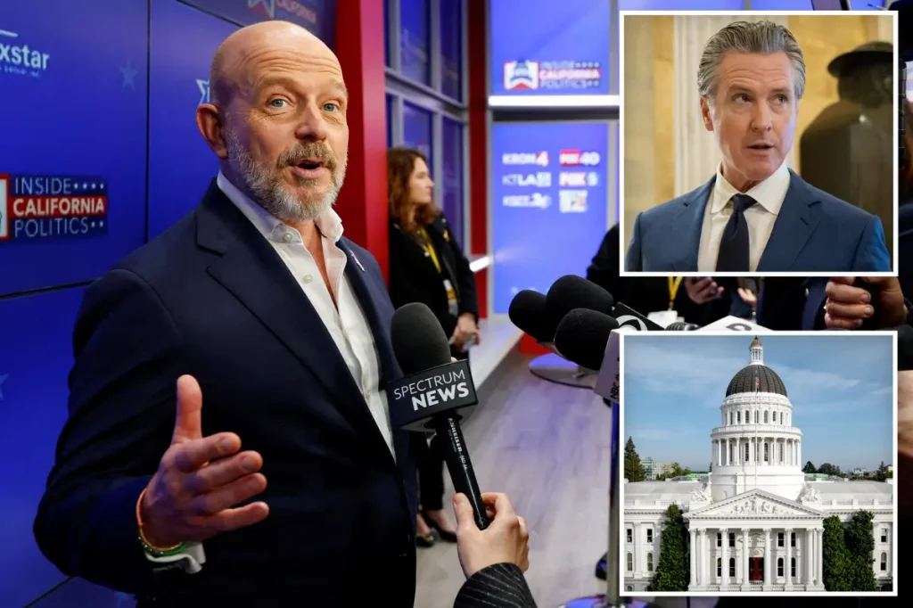 Steve Hilton's strategy for the first 100 days as California governor is bold.