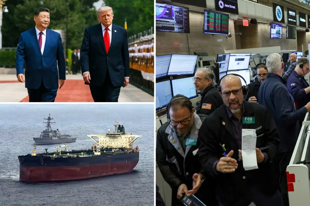 Stocks drop as Treasury yields rise and concerns about Iran unsettle markets