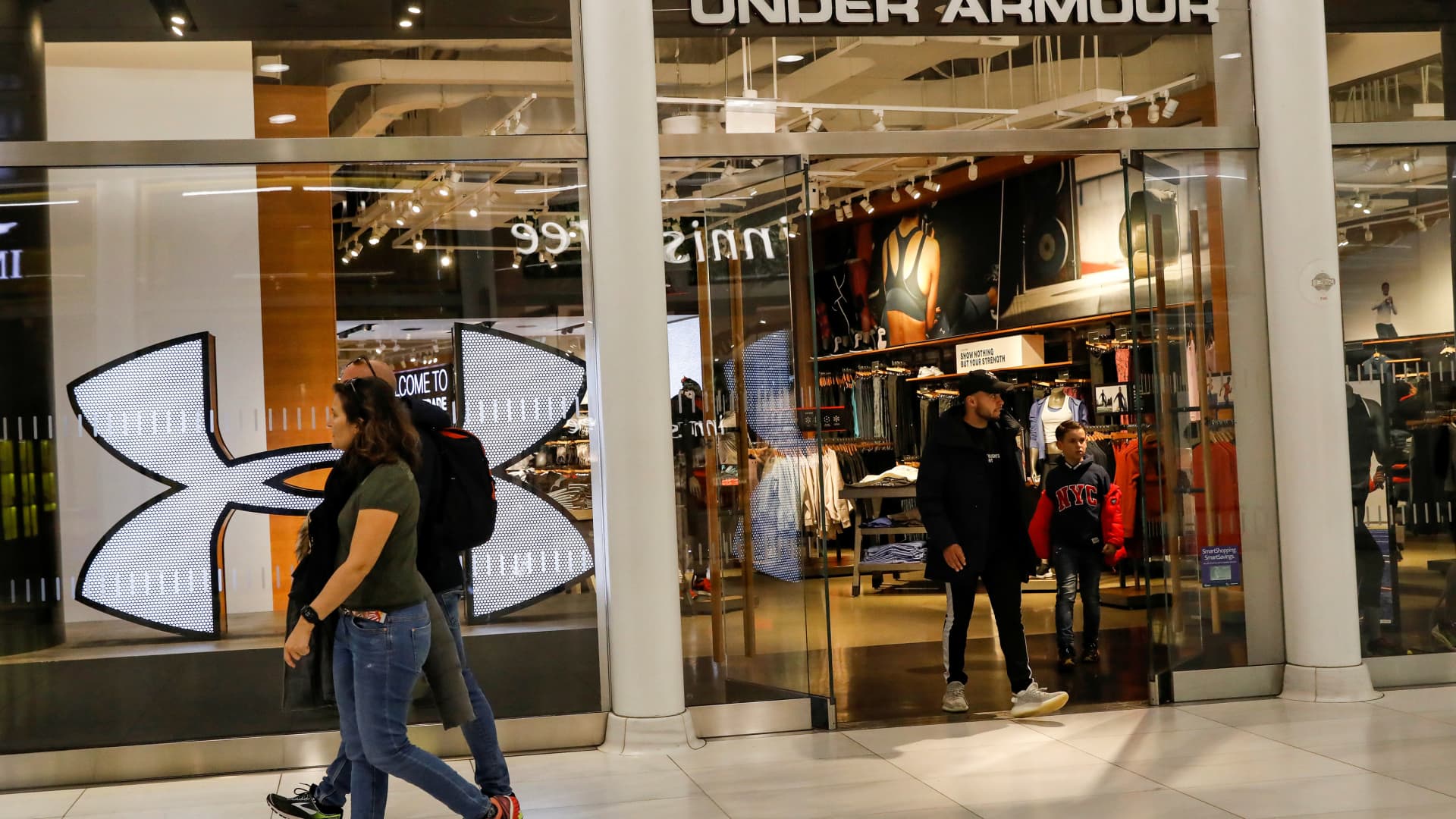 Stocks showing the largest changes before the market opens: On Holding, Under Armour, GameStop, AST SpaceMobile, and others