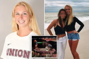 Student-athlete dies and three others are hurt in Boston Harbor boat accident.