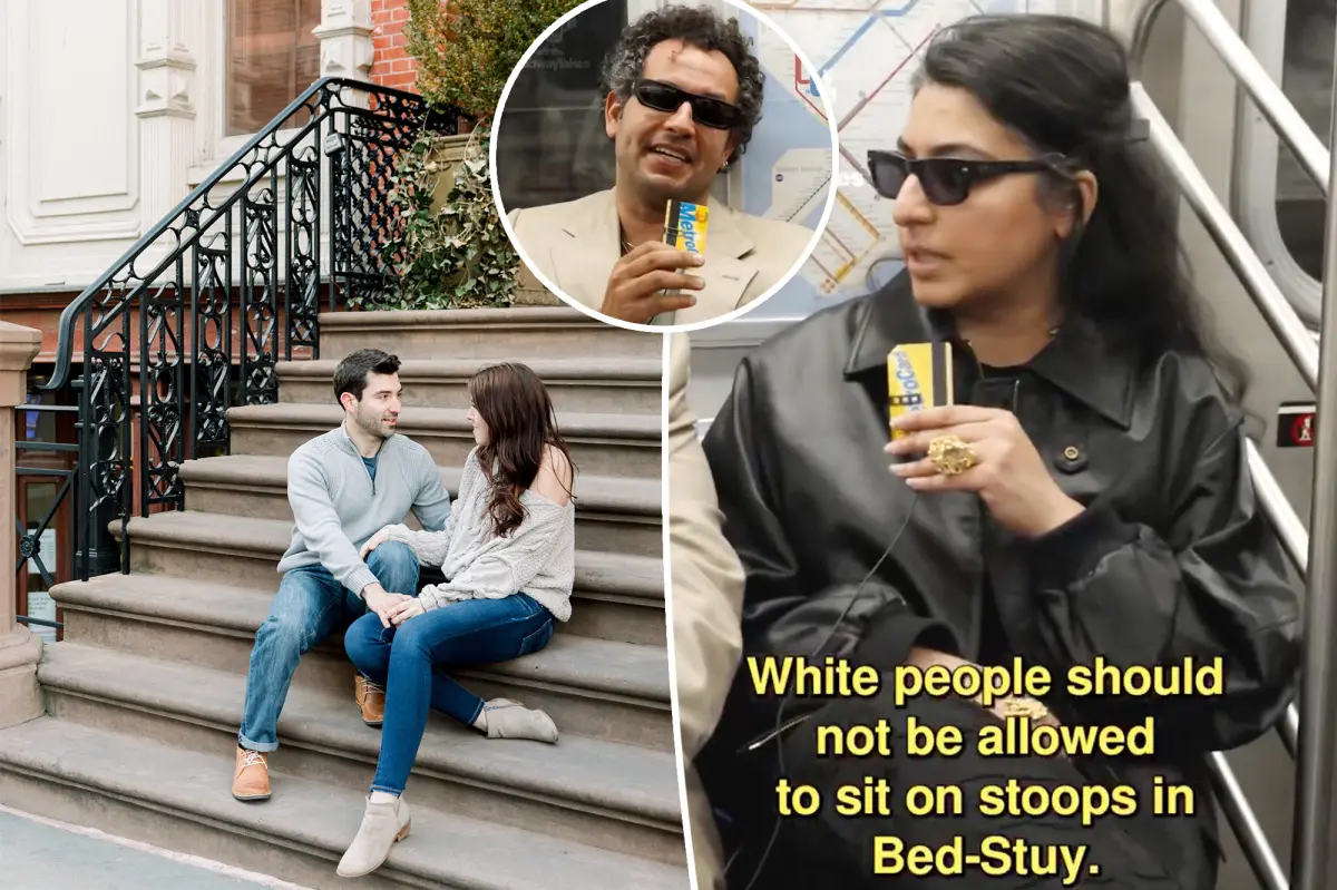 Subway Takes causes anger after a guest argues that white people should be prohibited from sitting on stoops in Brooklyn.