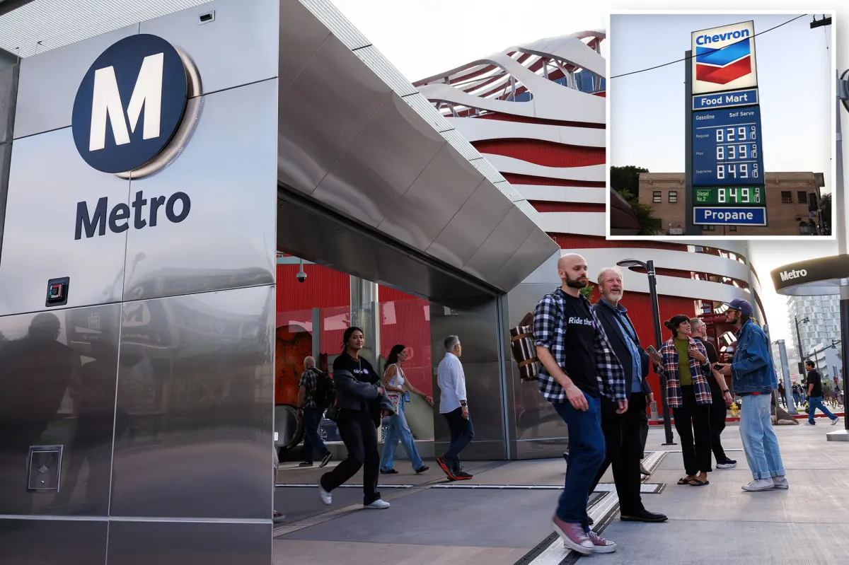Subway use increases as gas prices strain Southern California, but service reductions are on the horizon.