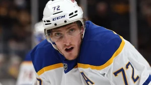 Tage Thompson explains the significance of the Buffalo Sabres' season slogan.