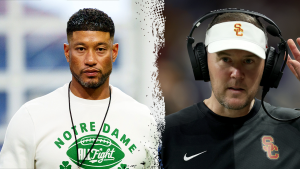 Talks about the Notre Dame-USC rivalry game resume after the college football series concludes in 2026