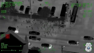 Tampa police detain 22 individuals following a tumultuous gathering of teens at a city park.