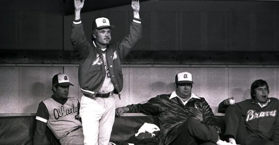 Ted Turner served as the Braves' manager for one night during his successful career in media.