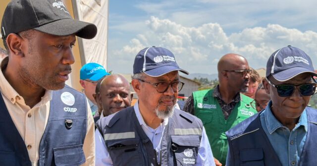 Tedros, the W.H.O. Leader, Visits the Heart of the Ebola Outbreak in DR Congo