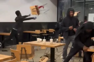 Teen group causes chaotic fight at DC Chipotle