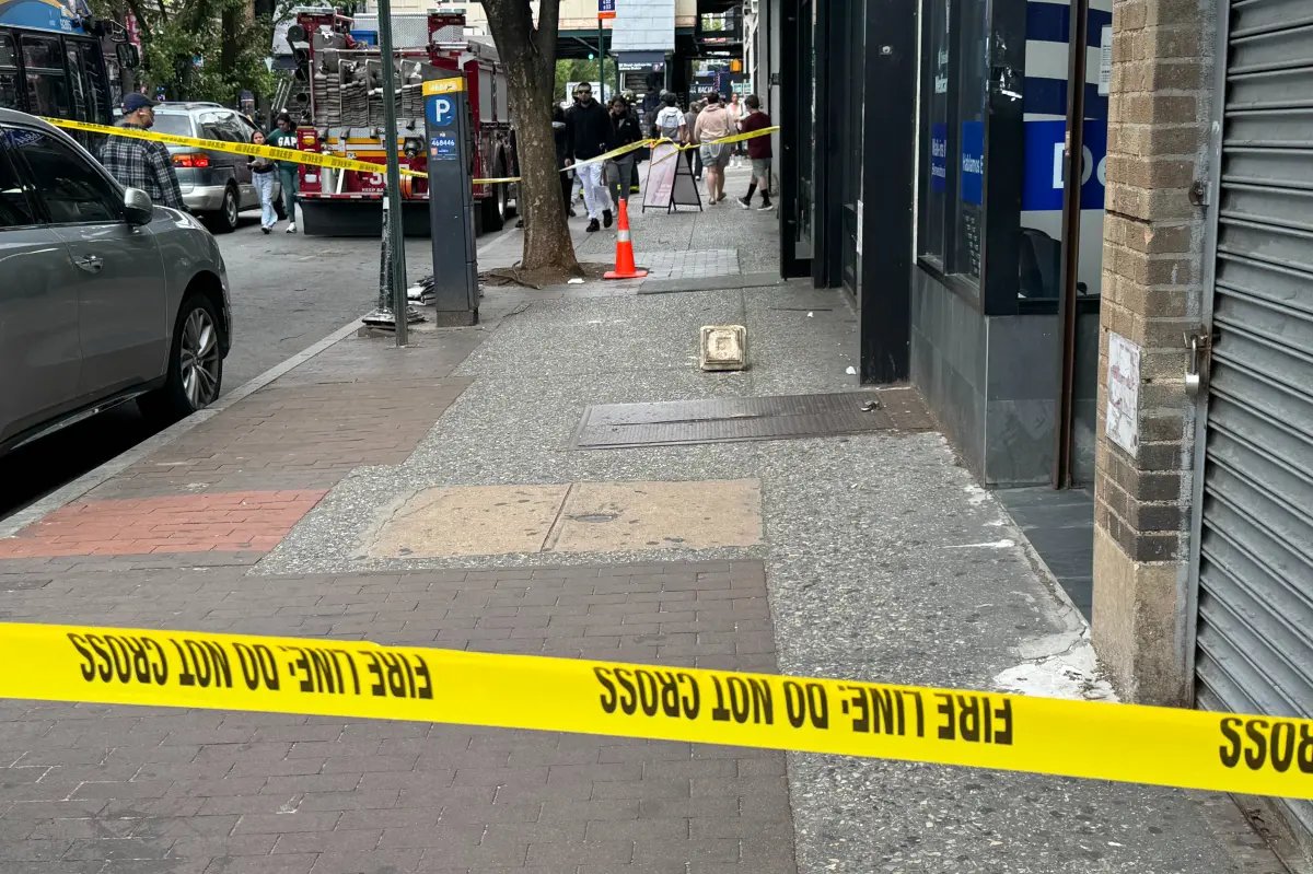 Teen in Queens struck on the head by falling concrete piece