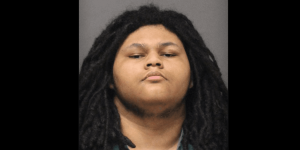 Teenager charged with fatally stabbing his elderly grandmother; police discover knives sticking out of the victim's body.