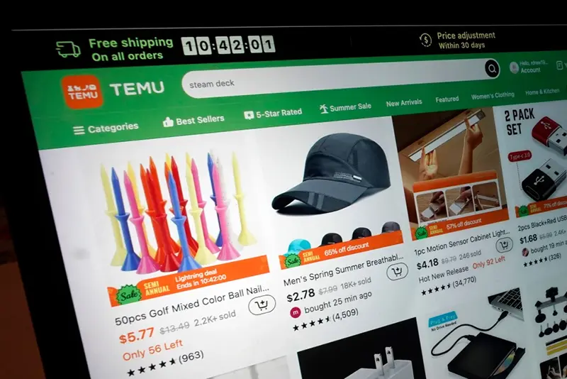 Temu, an online retailer, fined $232 million for dangerous toys and electronics