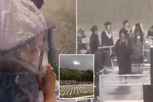 Tennessee high school graduations during heavy rain cause anger