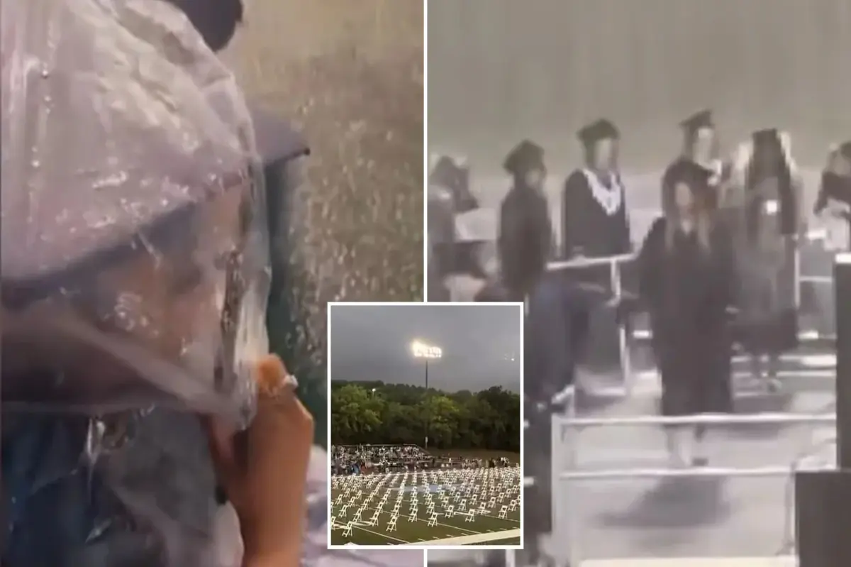 Tennessee high school graduations during heavy rain cause anger