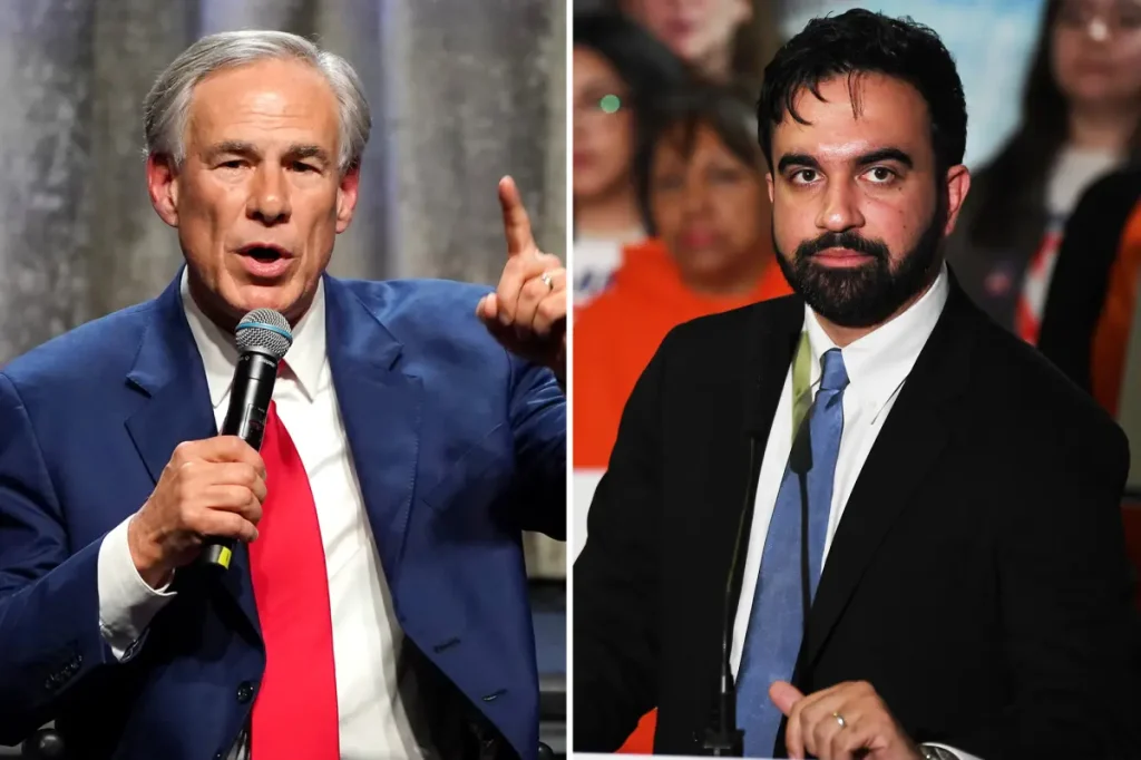 Texas Governor Abbott invites New York businesses after Mamdani criticizes Ken Griffin