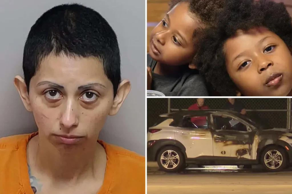 Texas mother, Marlene Vidal, breaks down in court after reportedly taking the lives of her two children in a fire-filled car